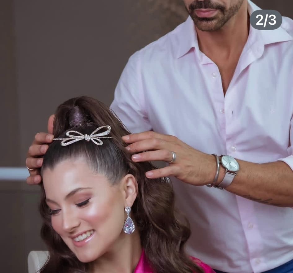 Bastidor de ajuste de penteado alto